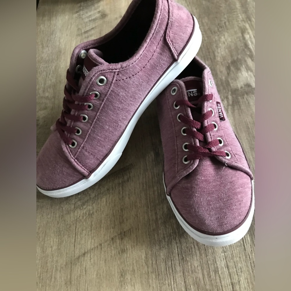 VANS ultracush canvas sneakers shoes burgundy Women’s  size 6